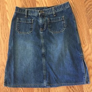 Blue Jean A&F Skirt